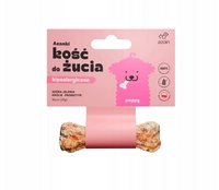 AZANKI Kość do żucia ze skóry jelenia dla szczeniąt 10 cm