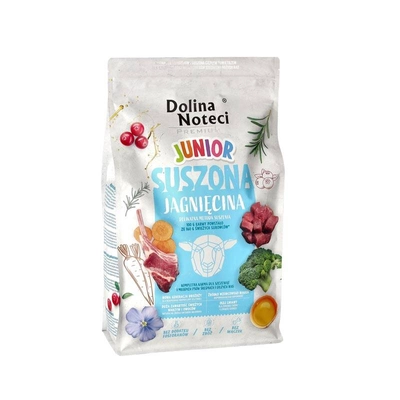 DOLINA NOTECI Premium Junior Jagnięcina- karma suszona dla psa 4kg / Opakowanie uszkodzone (2763) !!!