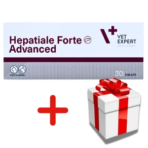 VETEXPERT Hepatiale Forte Advanced 30 tab + NIESPODZIANKA DLA KOTA GRATIS!!
