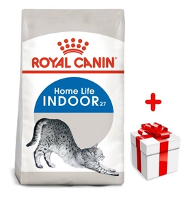 ROYAL CANIN  Indoor 27 4kg karma sucha dla kotów dorosłych, przebywających wyłącznie w domu + niespodzianka dla kota GRATIS!