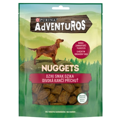 ADVENTUROS Nuggets Bogate w dzika 90g