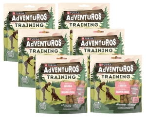 ADVENTUROS Training Przysmaki dla psów Bogate w Łososia 6x115g
