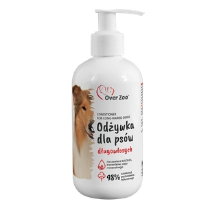OVER ZOO odzywka dla psów długowłosych 240ml