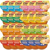 Inaba DASHI uzupełniająca karma dla kota- 70 g MIX SMAKOW