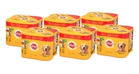 PEDIGREE Adult  3+1 PUSZKA 24X400G - mokra karma dla psów w galaretce (12x Z KURCZAKIEM, 12x Z WOŁOWINĄ)