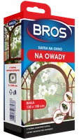 BROS - siatka na okno 130x150 biała