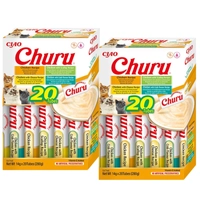 INABA Churu dla kota - mix smaków z kurczakiem 2x(20x14g)