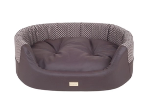 AMIPLAY- Legowisko Elipsa Morgan brązowe - S