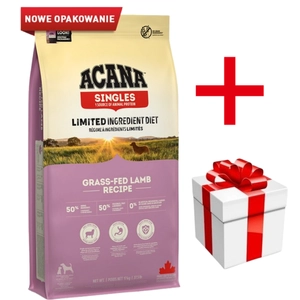 ACANA Singles Grass-Fed Lamb 17kg + niespodzianka dla psa GRATIS!
