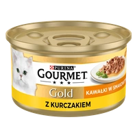 Purina Gourmet Gold Sauce Delight z kurczakiem 85g