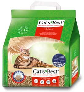 JRS Cats Best Eko Plus - Żwirek Drewniany Zbrylający 10l / 4,3kg