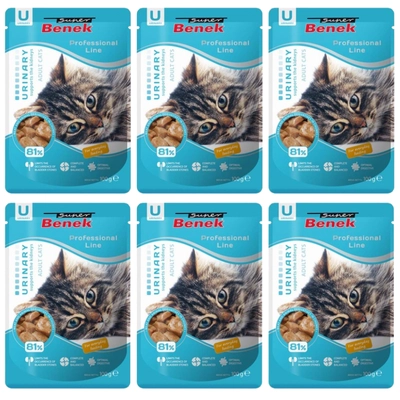Super Benek Saszetka dla kota urinary 24x100g