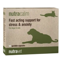 NUTRAVET Nutracalm for dogs & cats 60kaps-szybko działające wsparcie w stresie i niepokoju