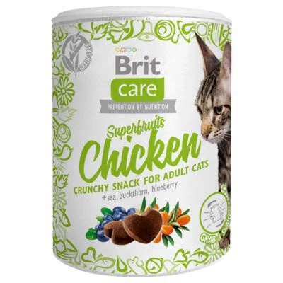 BRIT CARE Cat Snack Superfruits Chicken 100g