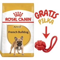 ROYAL CANIN French Bulldog Adult 3kg karma sucha dla psów dorosłych rasy bulldog francuski + Royal Canin Piłka dla psa GRATIS!!