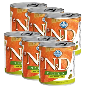 Farmina N&D Pumpkin Grain Free canine BOAR, PUMPKIN & APPLE ADULT KARMA MOKRA 6x285g