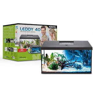 AQUAEL Leddy 40 Day&Night - zestaw akwariowy 2.0 czarny