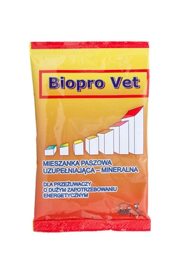  LAB-V Biopro Vet - Mieszanka Paszowa Uzupełniająca Mineralna Dla Przeżuwaczy O Dużym Zapotrzebowaniu Energetycznym 120g