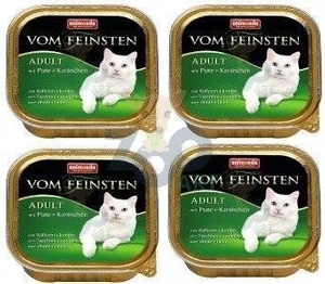 ANIMONDA Vom Feinsten Adult Cat smak: z indykiem i królikiem 6 x 100g