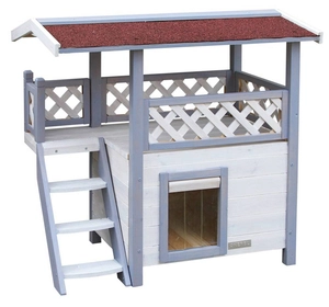 KERBL Domek dla kota Lodge Ontario, 77 x 50 x 73 cm