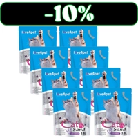 Żwirek Silikonowy dla Kota Cat Sand Lavender 8x3,8l