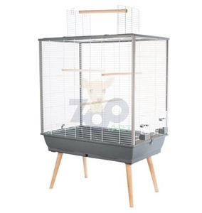 ZOLUX Klatka Neo JILI dla ptaków H80 kol. szary