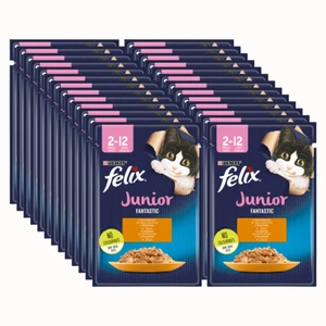 FELIX Junior Kurczak w galaretce - saszetka 26x85g