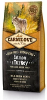 Carnilove Salmon & Turkey for Large Breed Adult 12kg \ Opakowanie uszkodzone (4978, 4982) !!! 