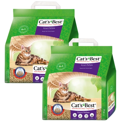 JRS Cats Best Nature Gold - Żwirek Dla Kotów Długowłosych 2x10l 