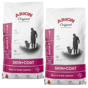 ARION Original Skin & Coat Adult Salmon and Rice Large Breed 2x12kg