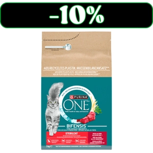 Purina One Cat Sterilcat Karma z wołowiną dla kota 3kg