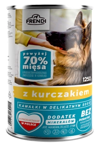 Frendi kawałki w delikatnym sosie z kurczakiem 1250g