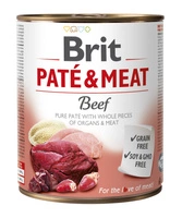 BRIT PATE & MEAT BEEF 800g