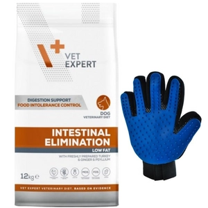 VETEXPERT Dog Intestinal Elimination 12kg + Rękawica do czesania GRATIS!