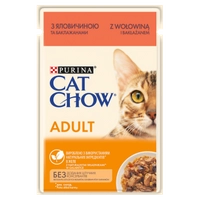 PURINA Cat Chow Adult Karma dla kotów z wołowiną i bakłażanem w galaretce 85g