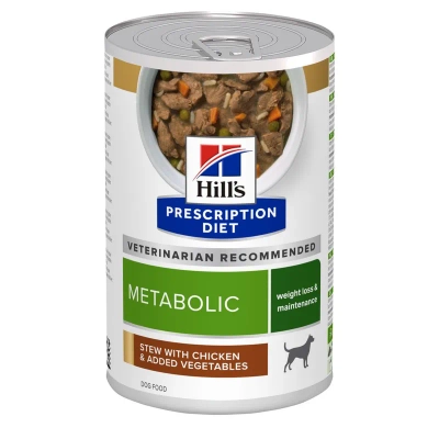 HILL'S PD Prescription Diet Metabolic Canine Stews 354g - puszka