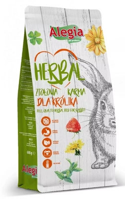 ALEGIA Herbal Królik 600g