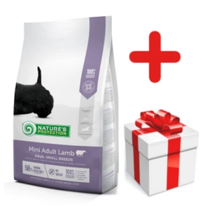 NATURES PROTECTION Mini Adult Lamb 7,5kg + NIESPODZIANKA DLA PSA GRATIS