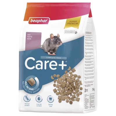 BEAPHAR- Care+ Rat 1,5kg - karma Super Premium dla szczurów