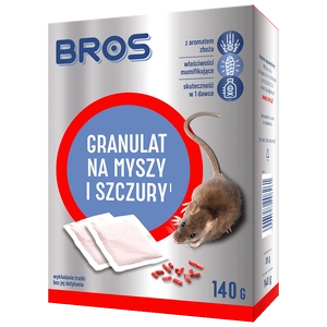 BROS - granulat na myszy i szczury 140g