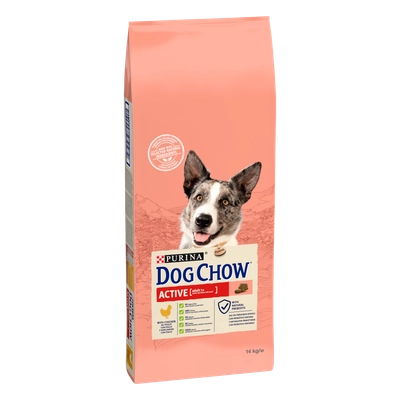 PURINA Dog Chow Adult Active Chicken 12kg/ Opakowanie uszkodzone ( 6327) !!!!