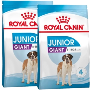 ROYAL CANIN Giant Junior 2x15kg karma sucha dla szczeniąt od 8 do 18/24 miesiąca życia, ras olbrzymich