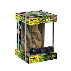 EXOTERRA Terrarium szklane NANO- high, 20x20x30cm