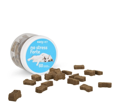 Easy.VET Smaczki funkcjonalne No stress forte dla psów i kotów 180g
