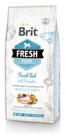 Brit Fresh Fish & Pumpkin Adult Large Muscles & Joints 12kg\Opakowanie uszkodzone (3495,3463) !!! 