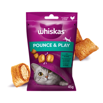 WHISKAS Energia i Witalność 45g - przysmak dla kota, z kurczakiem