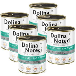 Dolina Noteci PREMIUM bogata w perliczkę z jabłkiem 6x800g