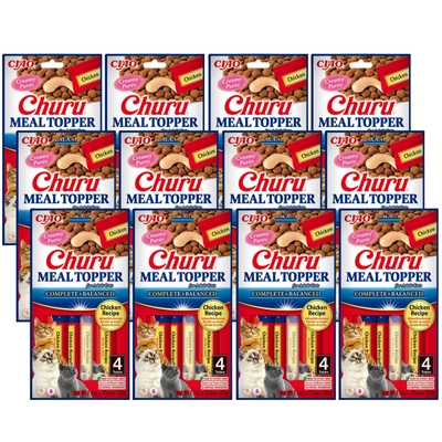 INABA  Cat Meal Topper Chicken Recipe 12x(4x14g)