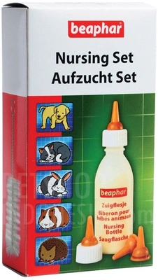 BEAPHAR Nursing/Feeding Set - zestaw do karmienia młodych zwierząt 35 ml