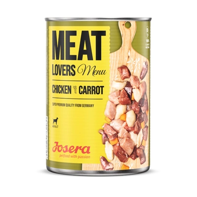 JOSERA Meatlovers Menu Kurczak z marchewką 400g